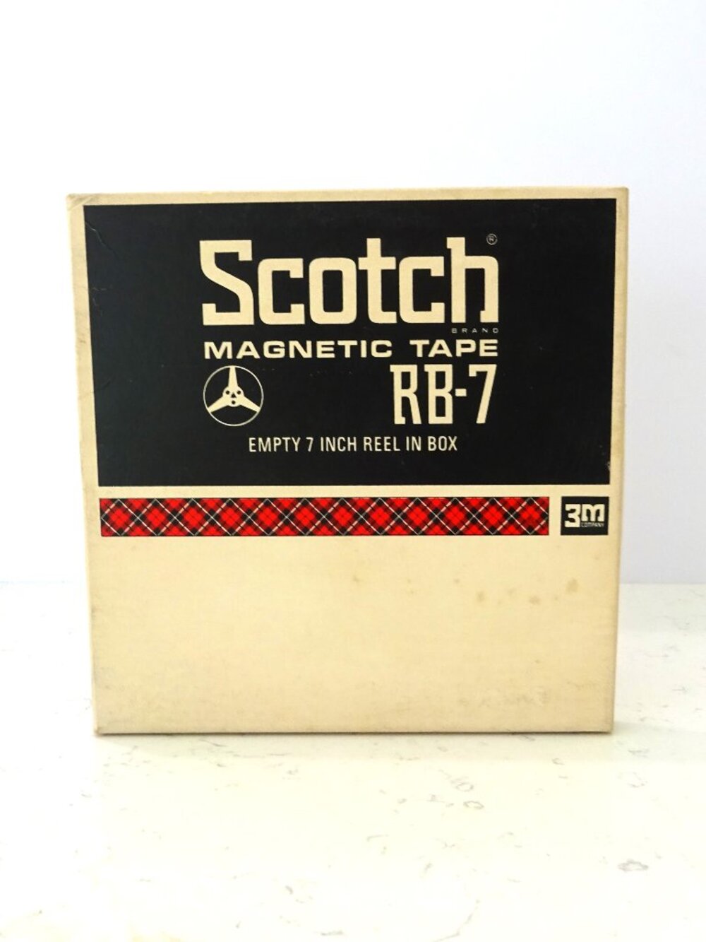 Vintage 3M Scotch RB-7 Clear Plastic Empty 7 Inch Reel to Reel Tape Spool
